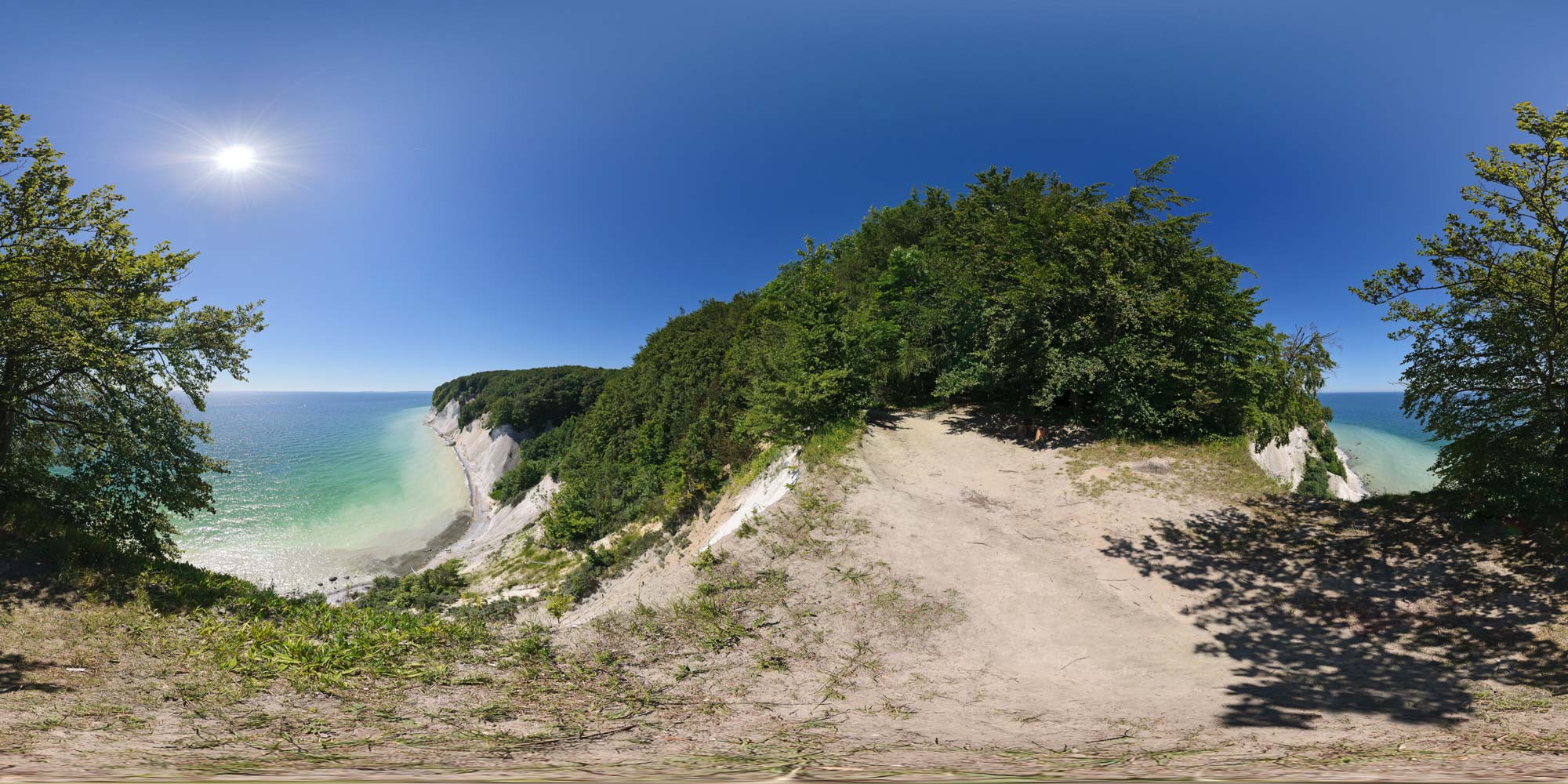Panorama  Wissower Kliniken auf Rügen - Aussicht 1