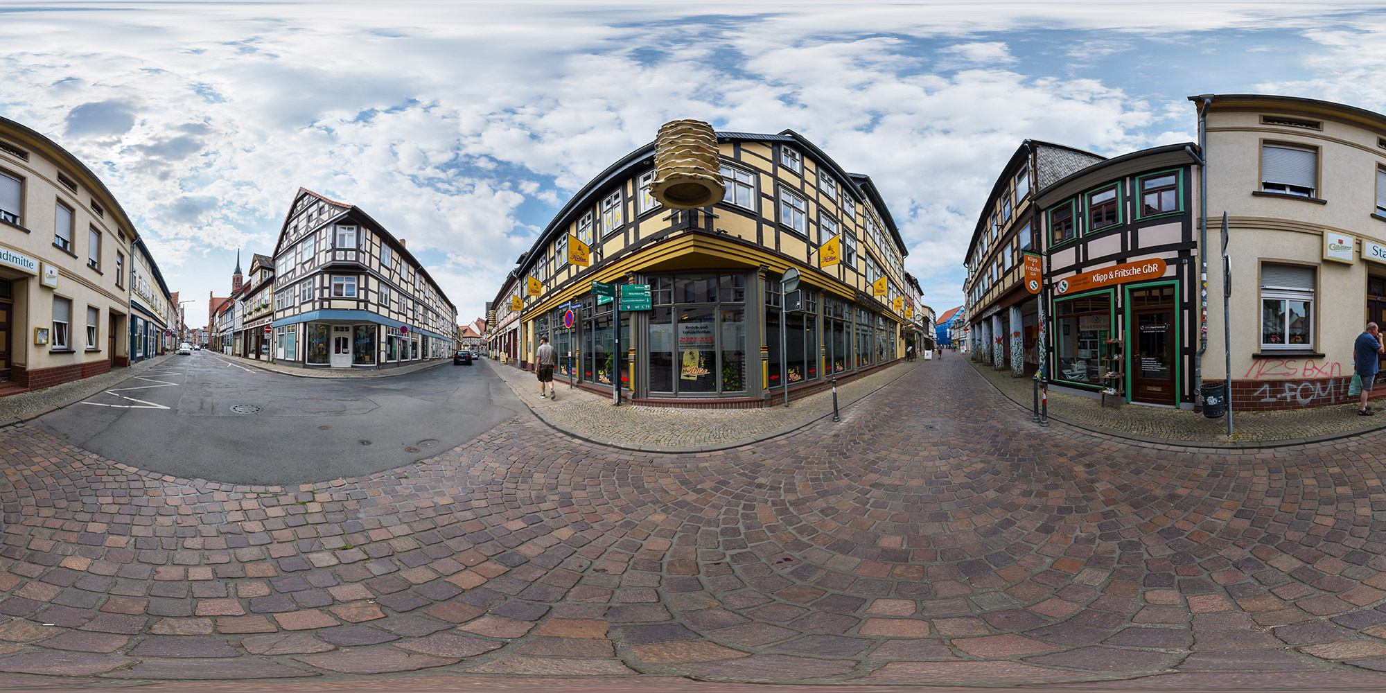 Panorama  Salzwedel - Burgstraße 2023