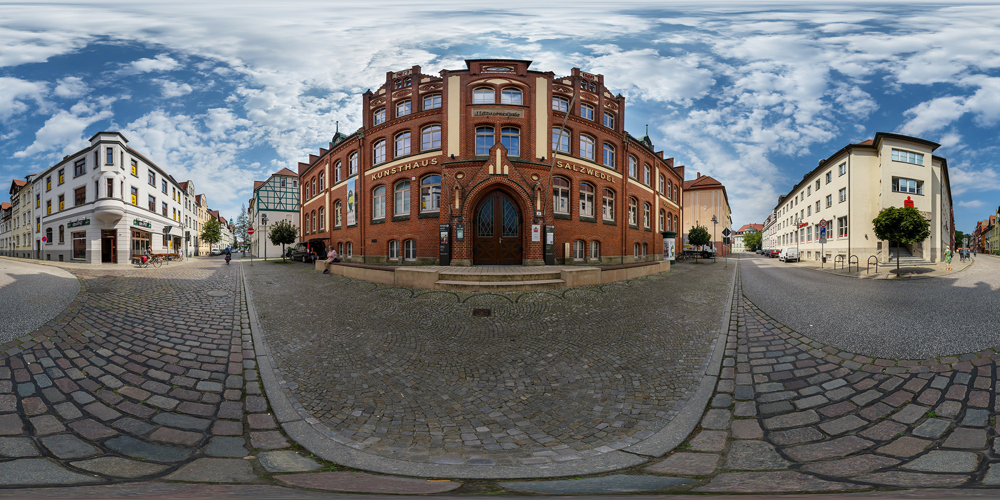 Panorama  Salzwedel - Kunsthaus