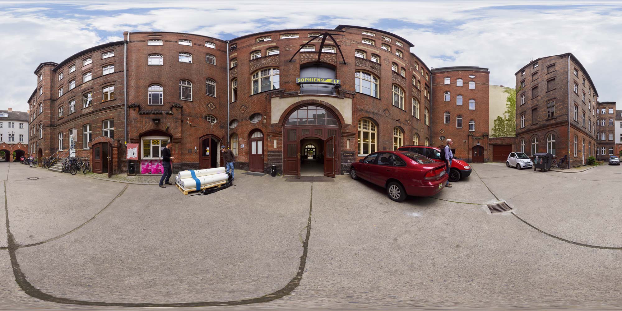 Panorama Berlin Sophienstr. - Sophienhof