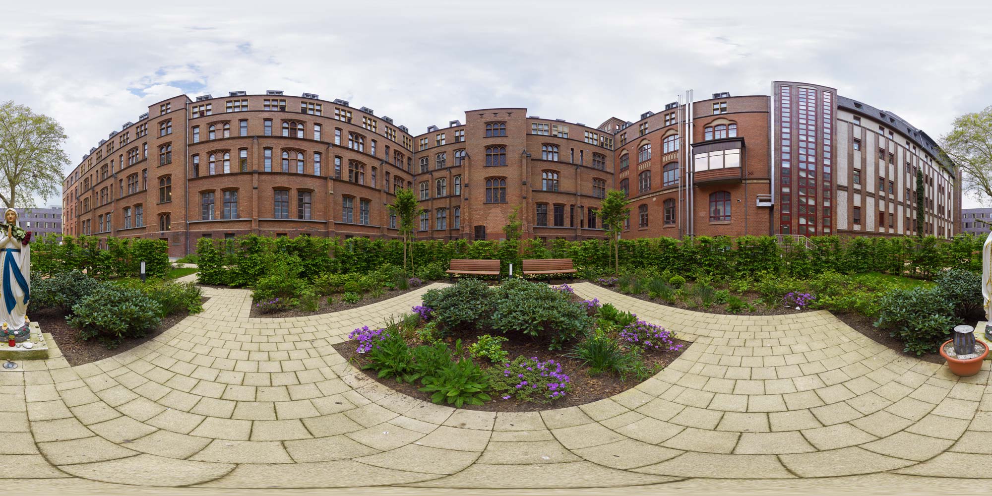 Panorama Berlin St. Hedwig - Kleiner Hof