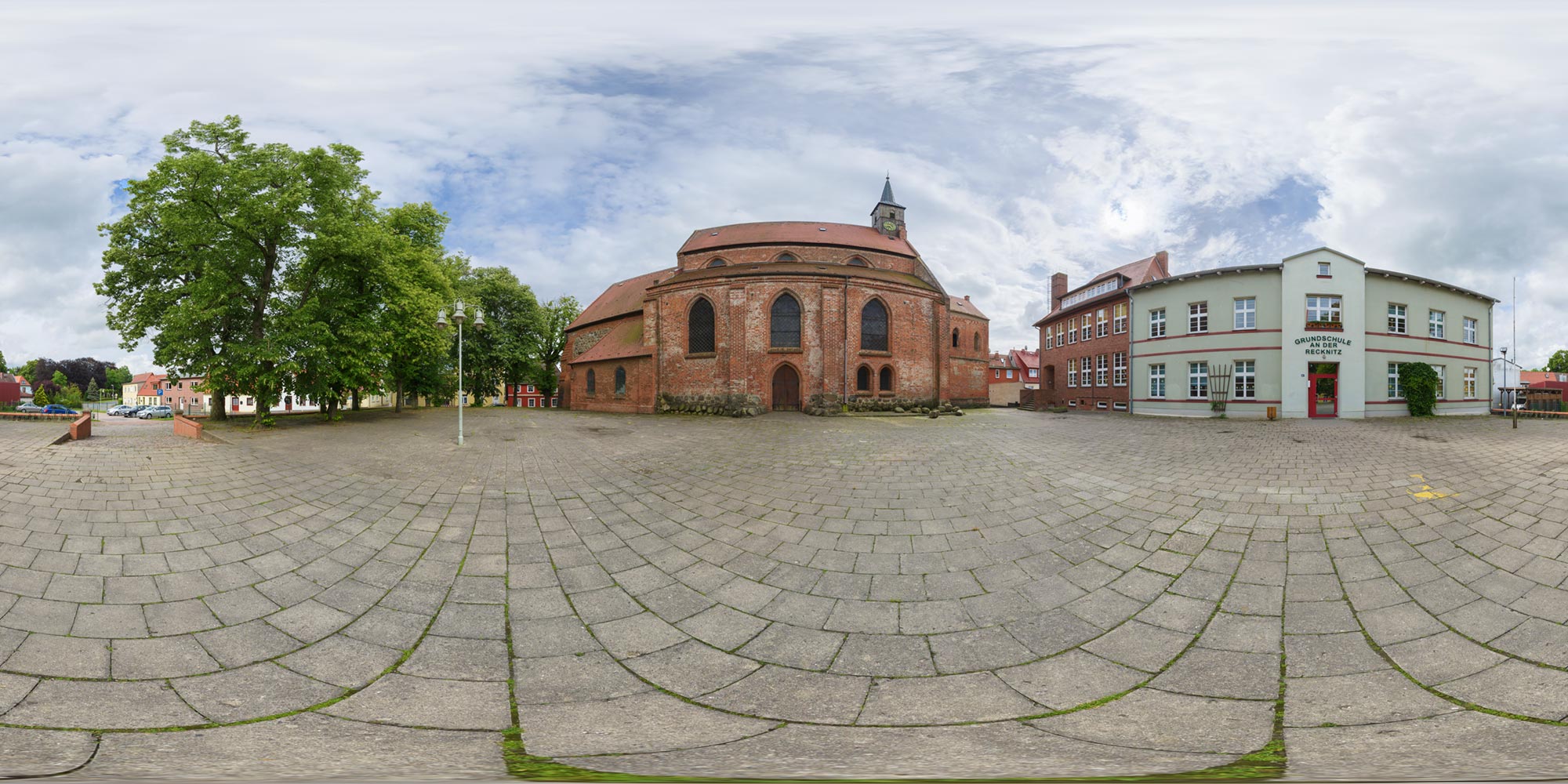 Panorama  Tessin - Kirche
