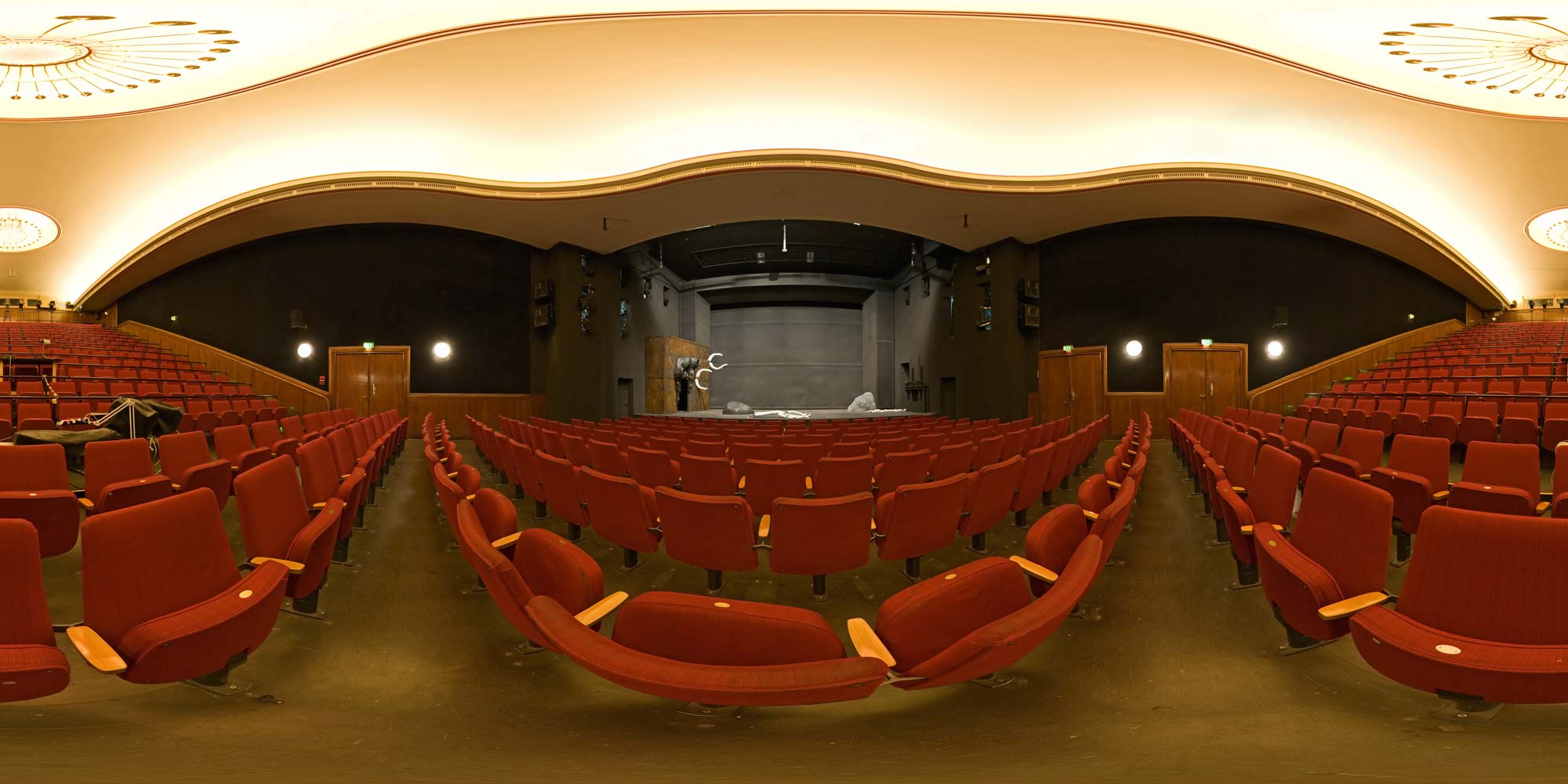 Panorama Berlin Innenstadt - Theater an der Parkaue