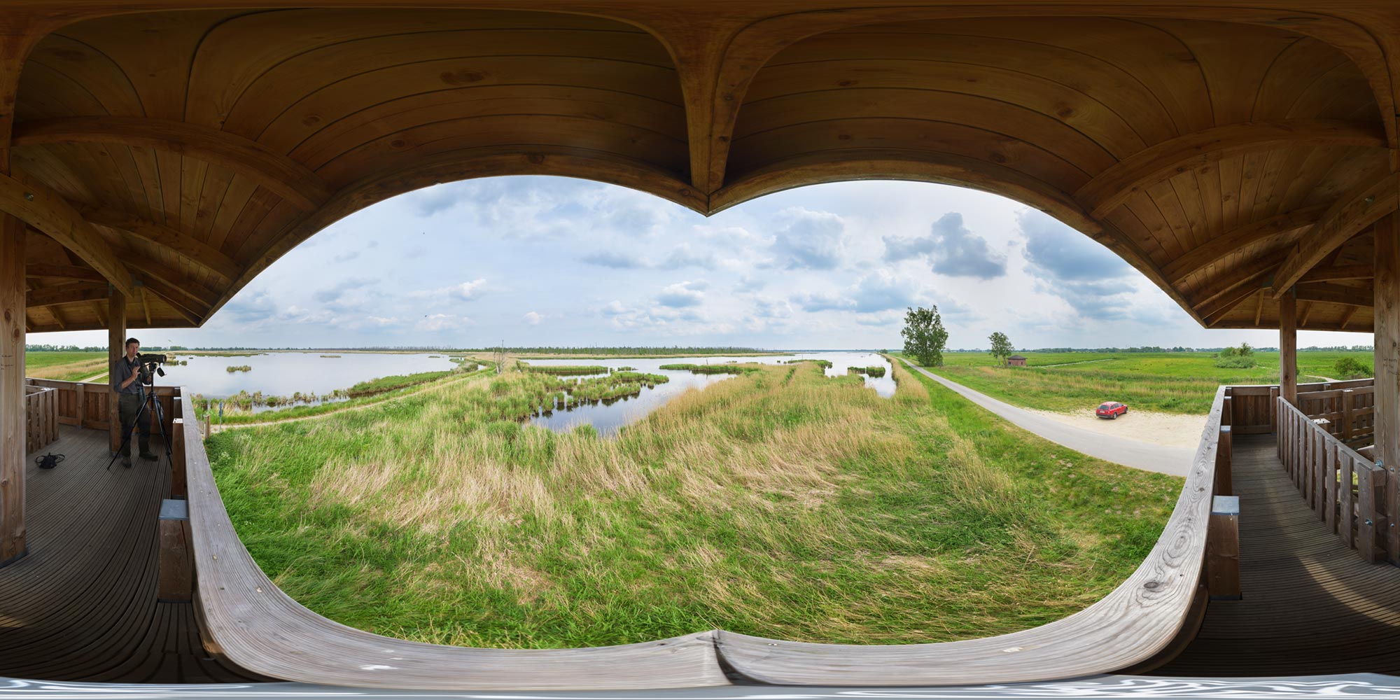 Panorama Mecklenburg-Vorpommern Nord-Ost - Aussichtsturm Torfmoor
