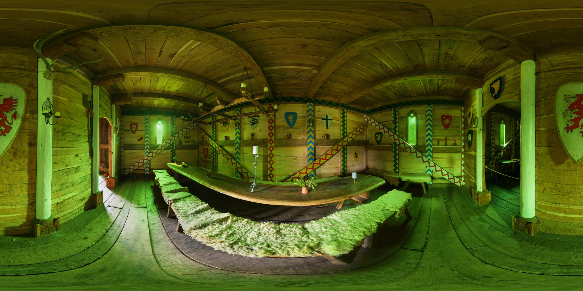 Panorama  Torgelow - Museum Ukranenland - Kaufmannsturm Innenraum