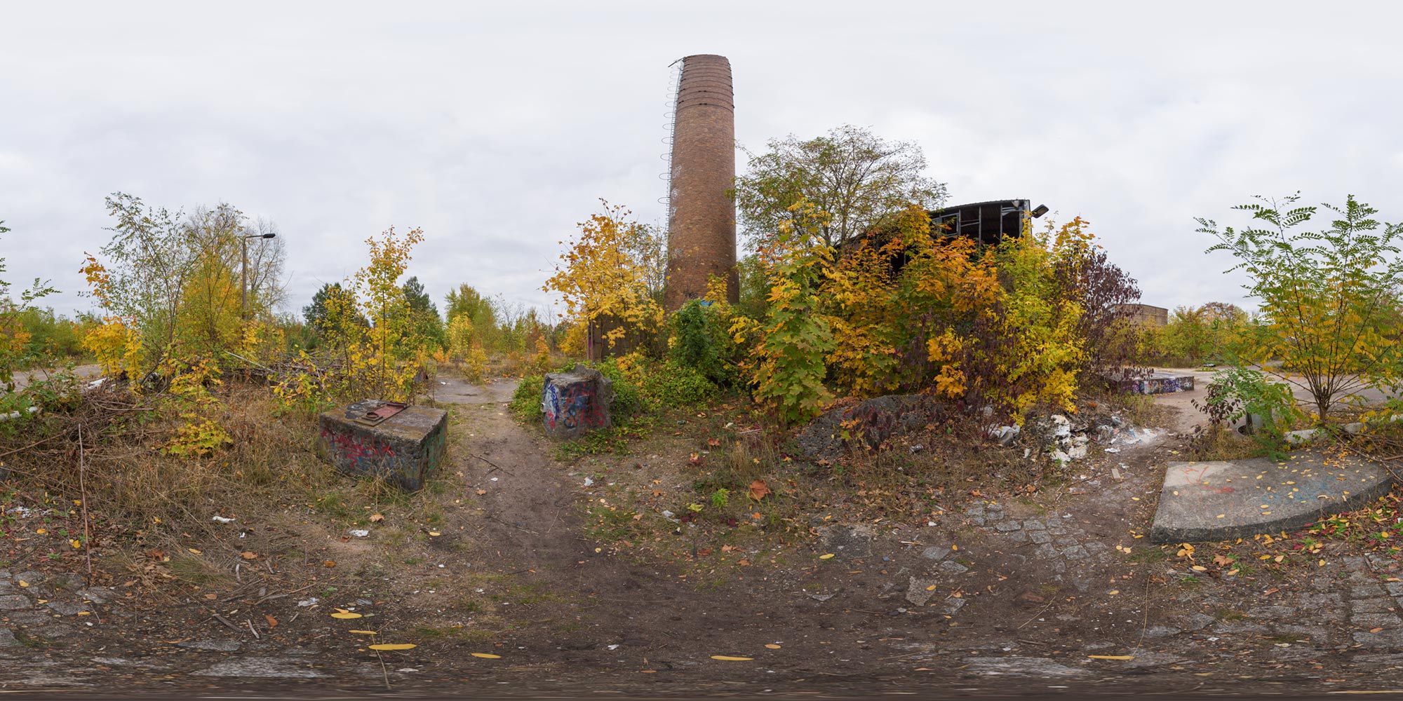 Panorama Berlin VEB Kühlautomat - Schornstein 2