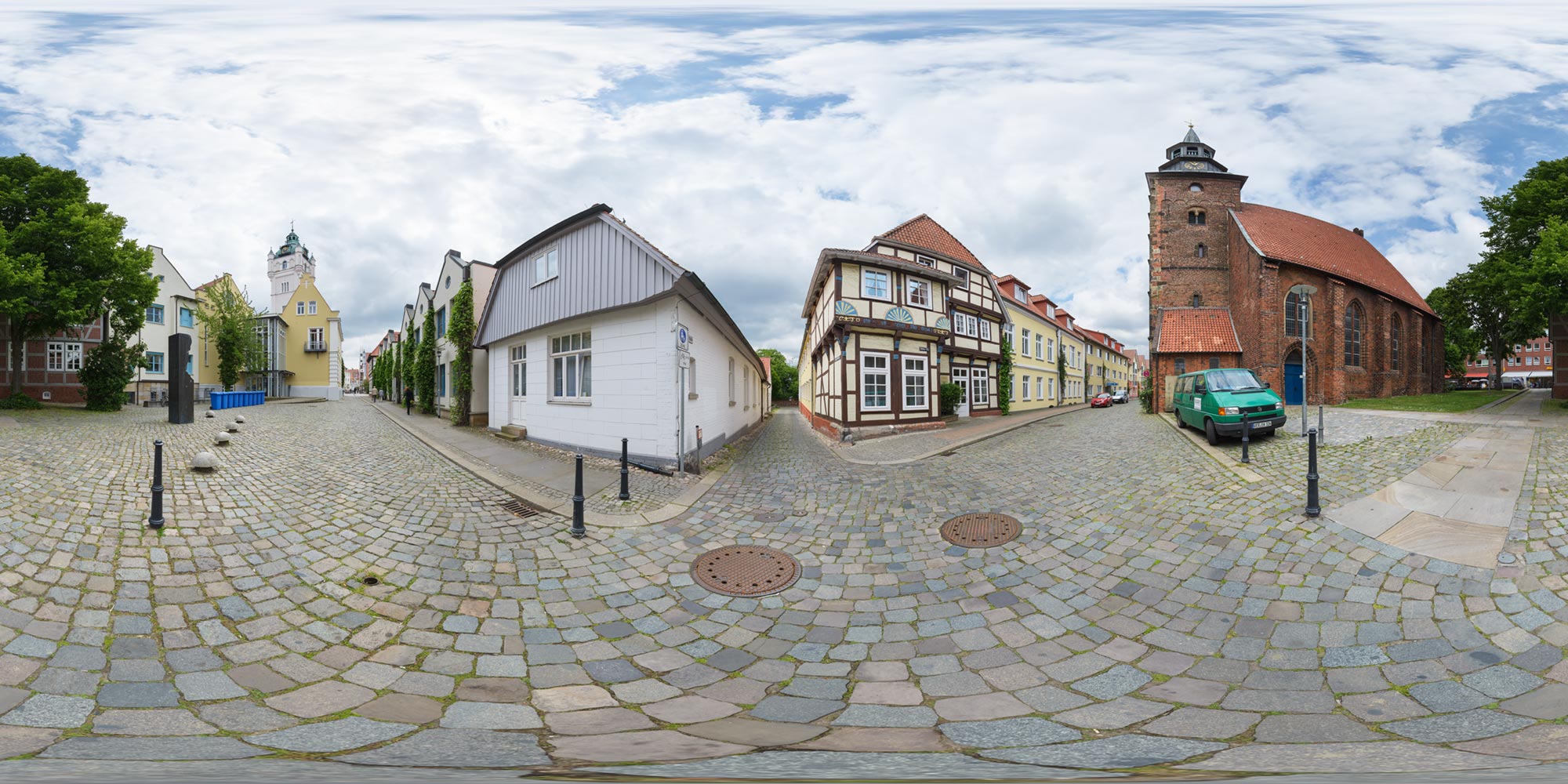 Panorama  Verden (Aller) - Ritterstraße
