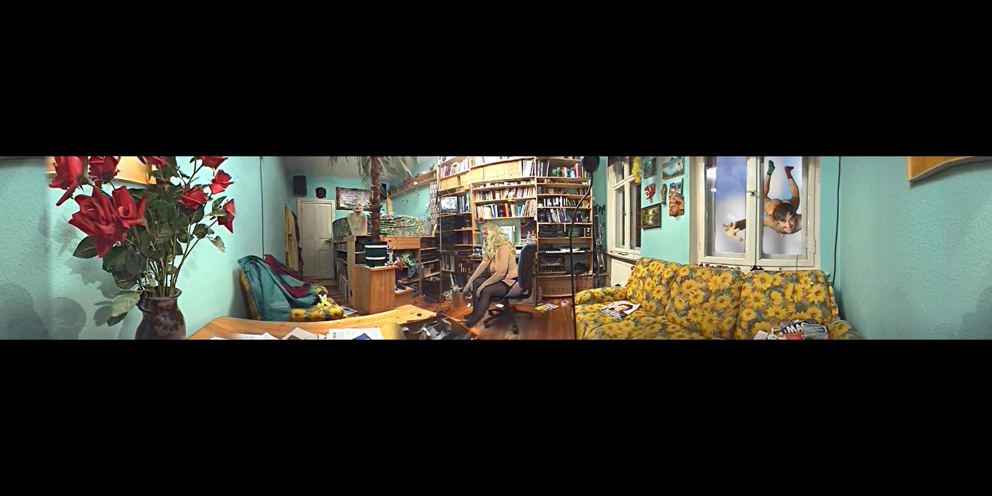 Panorama Berlin Panoramen WG 1999 - Zimmer 2