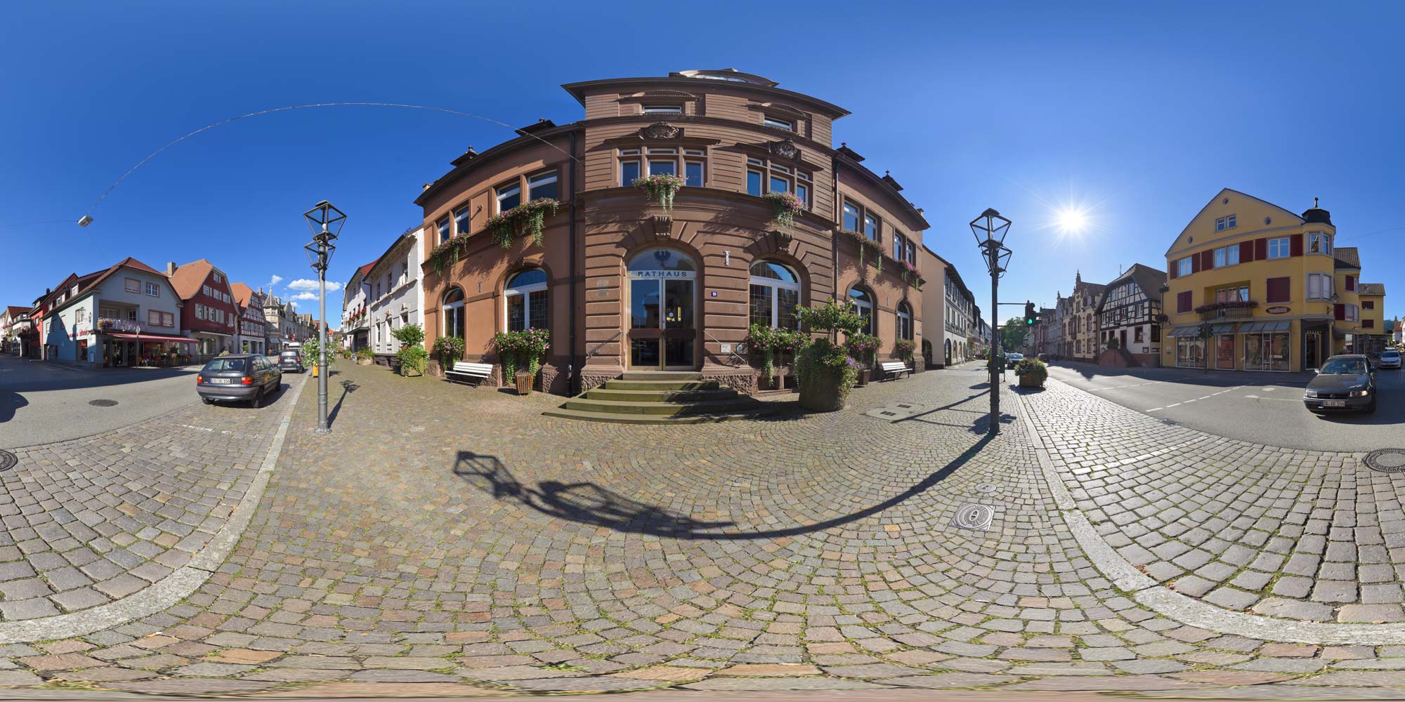 Panorama  Zell am Harmersbach - Hauptstraße